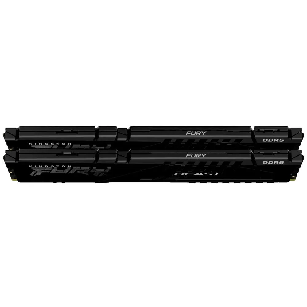Памет за компютър Kingston FURY Beast Black 32GB(2x16GB) DDR5 6000MHz KF560C40BBK2-32 - Image 2