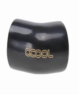 Alternative view of L-конектор Alphacool HF, Вътрешна резба G1/4 - G1/4, 45°, Черен мат