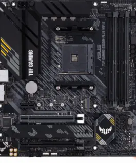 Дънна платка ASUS TUF GAMING B550M-PLUS WIFI II AMD AM4 micro ATX 4x DDR4 dual M.2 Wi-Fi 6 PCIe 4.0 Aura Sync
