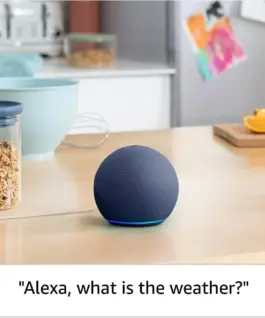 Преносима смарт тонколона Amazon Echo Dot 5