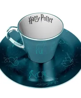 Комплект ABYSTYLE HARRY POTTER Mirror mug and plate set Patronus Чаша Подложка