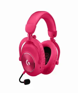 Безжични Геймърски слушалки Logitech PRO X 2 Magenta