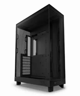 Кутия за компютър NZXT H6 Flow Matte Black - Middle Tower