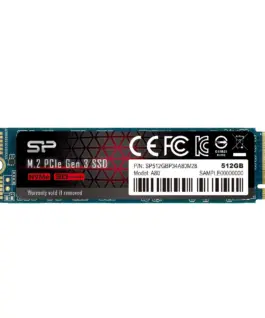SSD диск Silicon Power P34A80 M.2-2280 PCIe NVMe 512GB