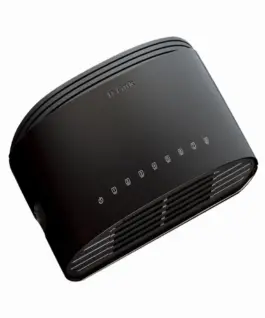 Alternative view of Суич D-Link DES-1008D/E, 8 портов 10/100, Desktop