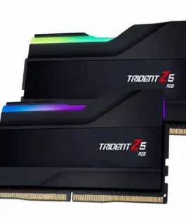 Alternative view of Памет за компютър G.SKILL Trident Z5 RGB Black 32GB(2x16GB) DDR5 6400MHz F5-6400J3239G16GX2-TZ5RK