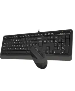 Комплект клавиатура и мишка A4TECH Fstyler  F1010 Сив