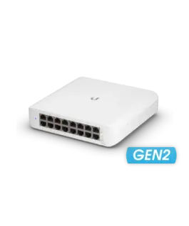 16-портов гигабитен PoE комутатор Ubiquiti UniFi Switch Lite USW-Lite-16-PoE Gen2