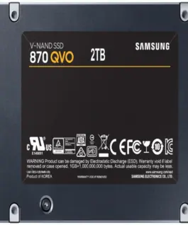 Alternative view of SSD диск SAMSUNG 870 QVO, 2TB, SATA III, 2.5 inch, MZ-77Q2T0BW