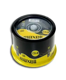 CD-R80 MAXELL cake box wrapped 700MB 52x 50 бр