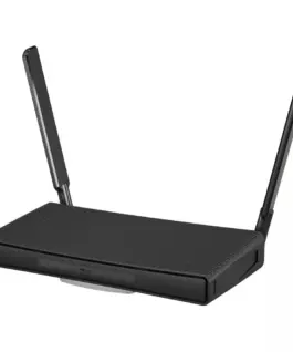 Рутер MikroTik hAP ax3 2.4/5 GHz 574 - 1200 Mbps 1x PoE-out Черен