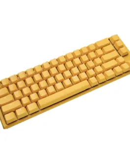Геймърскa механична клавиатура Ducky One 3 Yellow SF 65 Cherry MX Black