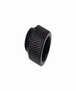 Удължител Alphacool Eiszapfen G1/4 вънжна към G1/4 вътрешна резба Черен