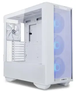 Alternative view of Кутия за компютър Lian-Li LANCOOL III RGB Mid-Tower, Tempered Glass, Бяла