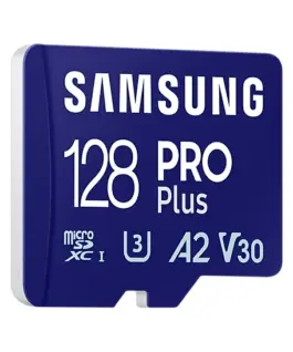 Alternative view of Карта памет Samsung PRO Plus, microSDXC, UHS-I, 128GB, Адаптер, USB четец