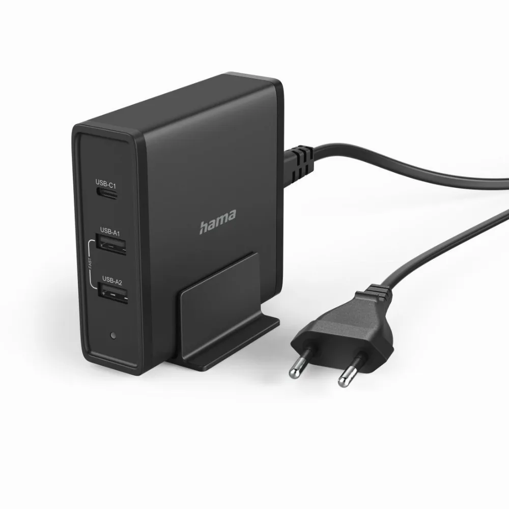 Универсална зарядна станция, 3 порта, USB-C / USB-A (PD), 5-20V/65W, 200017 - Image 2