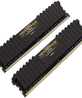 Alternative view of Памет за компютър CORSAIR VENGEANCE LPX, 16GB (2 x 8GB), DDR4, 3200MHz, Black