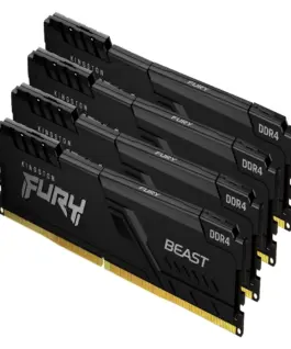 Памет за компютър Kingston FURY Beast 128GB(4x32GB) DDR4 3600MHz CL18