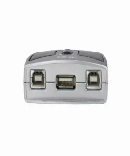 Alternative view of Превключвател ATEN US221A, 2 компютъра към 1 USB периферно устройство