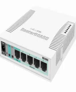 Суич MikroTik RB260GS CSS106-5G-1SR2 10/100/1000Mbit 128 KB PoE SwOS