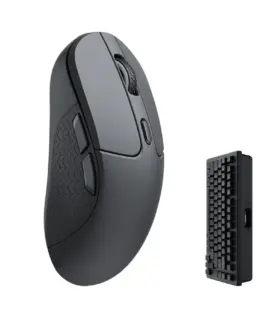 Alternative view of Геймърска Безжична мишка Keychron M3 4000Hz, Matte Black