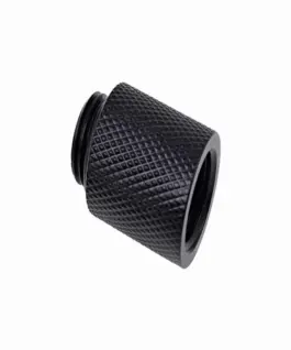 Удължител Alphacool Eiszapfen 20 mm G1/4 вънжна към G1/4 вътрешна резба Черен
