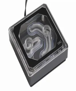 Alternative view of Воден блок за процесор Alphacool Eisblock XPX Aurora Edge, Acryl Black, Digital RGB