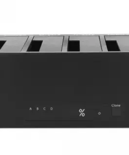 Alternative view of Външна докинг станция Delock, За 4 x HDD/SSD, USB, Функция за клониране, 5 Gbps