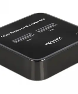 Външна стойка Delock M.2 2 x M.2 NVMe PCIe SSD Функция клониране