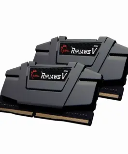 Alternative view of Памет за компютър G.SKILL Ripjaws V Dark Gray 16GB(2x8GB) DDR4 3200MHz F4-3200C16D-16GVGB