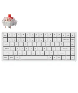 Геймърска механична клавиатура Keychron K2 Pro White QMK/VIA - K2P-P1