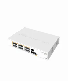 Суич Mikrotik CRS328-24P-4S-RM 24xGigabit LAN L2/L3 4xSFP+ cages