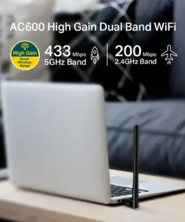 Безжичен адаптер TP-LINK Archer T2U PLUS