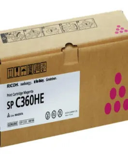 Alternative view of Тонер касета Ricoh SPC360HE, 5000 копия, Magenta