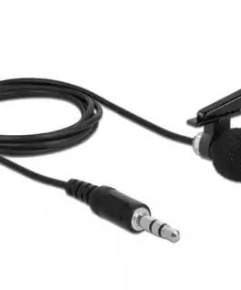 Alternative view of Микрофон с клипс Delock, За вратовръзка/ яка, 66279