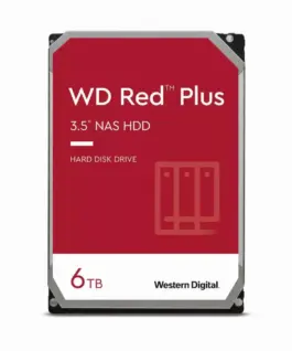 Хард диск WD Red Plus 6TB NAS 3.5" 256MB 5400RPM WD60EFPX