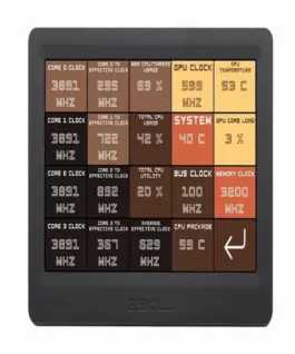 Alternative view of Команден панел G.SKILL WigiDash, 7", USB