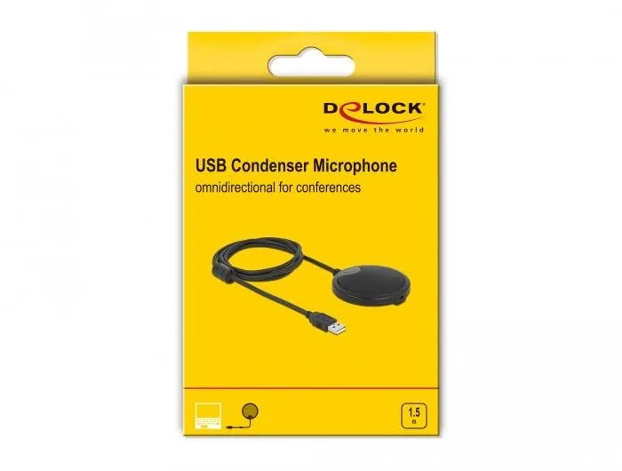 Настолен микрофон Delock 20672 - Image 4