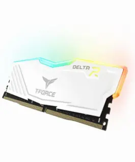 Alternative view of Памет за компютър Team Group T-Force Delta RGB White DDR4 16GB (2x8GB) 3200MHz 1.35V