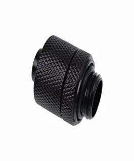 Alternative view of Фитинг Alphacool Eiszapfen, Удължител, 13/10mm, G1/4, Черен мат