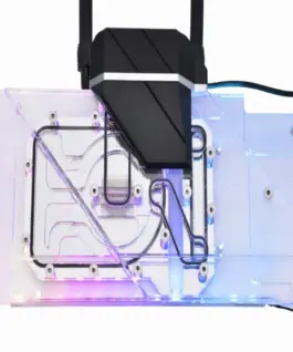 Alternative view of Система с водно охлаждане Alphacool Eiswolf 2 AIO - 360mm Radeon RX 6800/6800XT Strix/TUF with Backplate