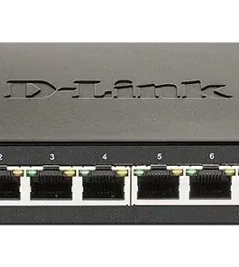 Суич D-Link DGS-1100-08V2 8 портов 10/100/1000 Gigabit Smart Switch управляем