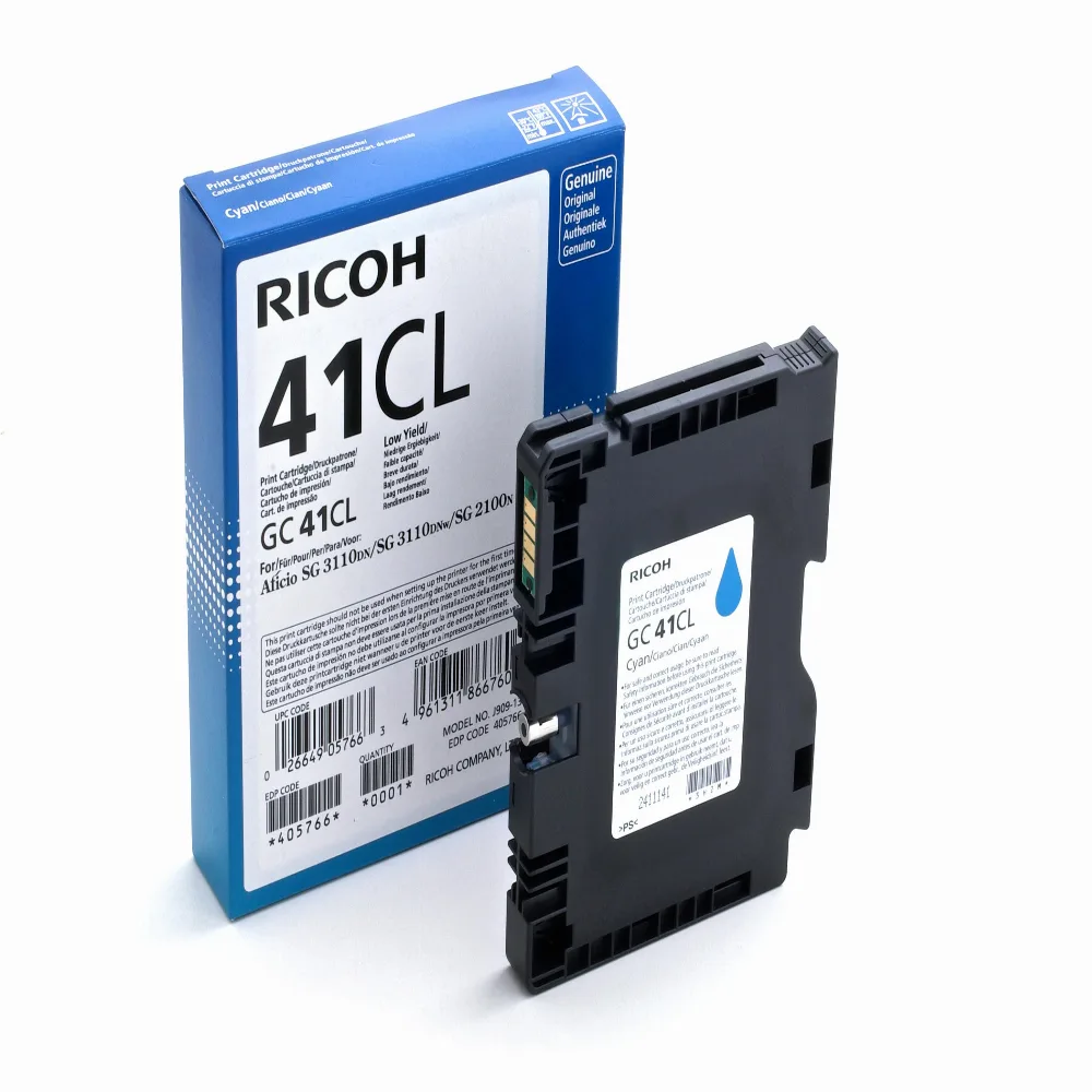 Мастило гел RICOH GC 41CL GelJet SG 2100N/2100DN 600 копияCyan