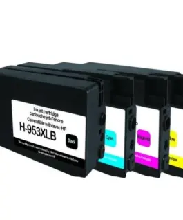 Alternative view of Мастилница UPRINT HP 953XL, Комплект, OfficeJet Pro 8210/8710/7720, (Bk+C+Y+M)