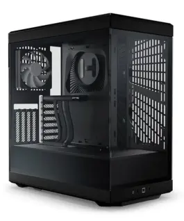 Кутия за компютър HYTE Y40 Tempered Glass Mid-Tower Черна Стъклени