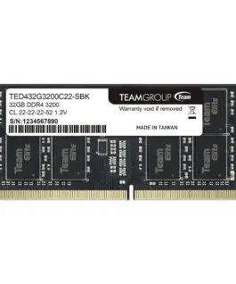 Памет за лаптоп Team Group Elite DDR4 SO-DIMM 32GB 3200MHz CL22 1.2V