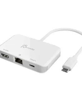 Мрежови адаптер/хъб/ j5create JCA351 Gigabit 4K HDMI