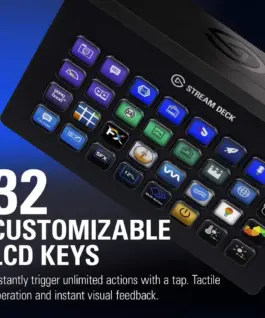 Alternative view of Контролер Elgato Stream Deck, 32 LCD бутона, черен