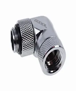 Ъглов адаптер Alphacool Eiszapfen 90° G1/4 външна към G1/4 вътрешна резба