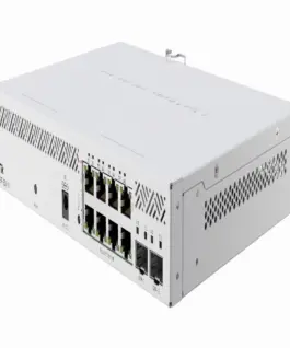 Суич MikroTik CSS610-8P-2S+IN 8 x Gigabit Ethernet ports 2 x SFP